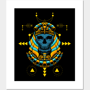 SKULL GOD OF EGYPT Posters and Art